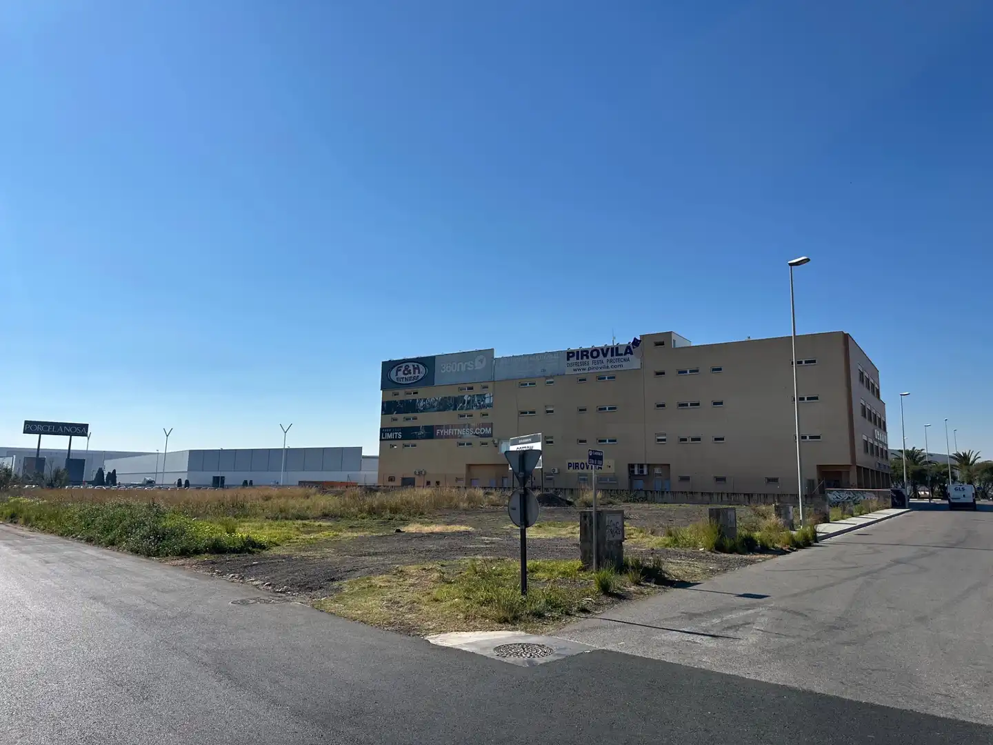 Vista exterior de Terreno industrial en venta en Vila-real