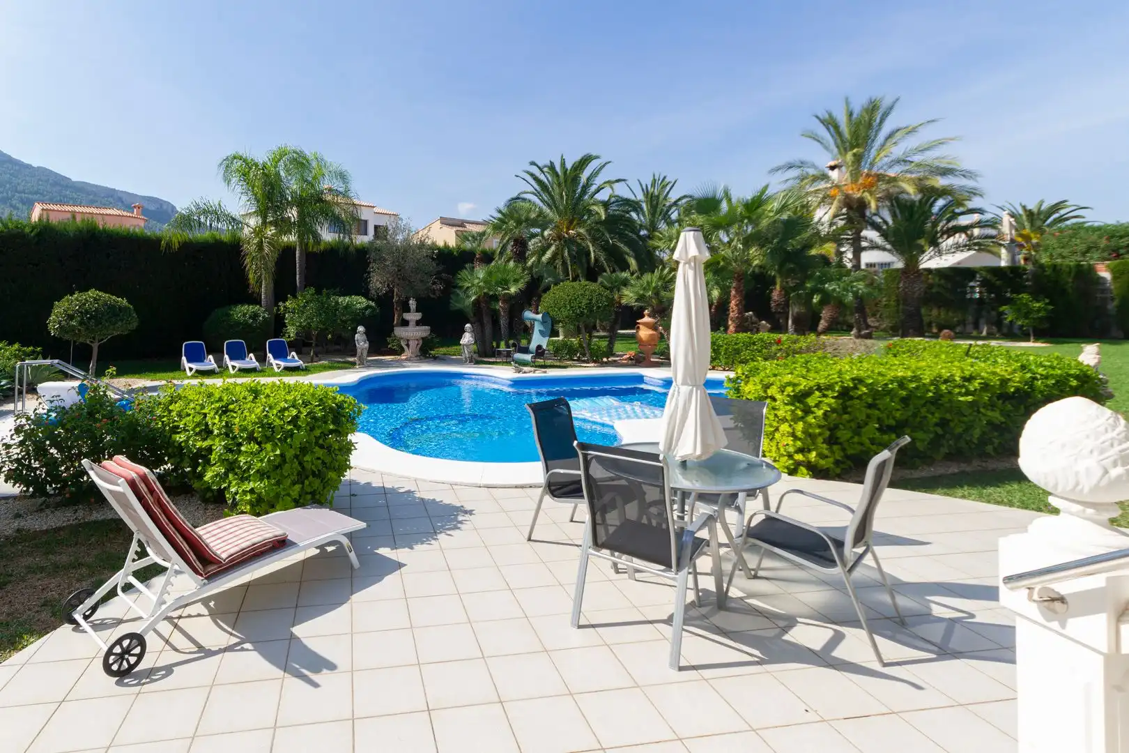 Garden of Houses for sale in Dénia  with Air Conditioner, Heating and Private garden