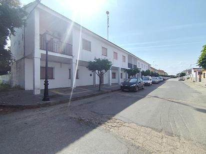 Exterior view of Single-family semi-detached for sale in Alagón del Río  with Private garden, Storage room and Balcony