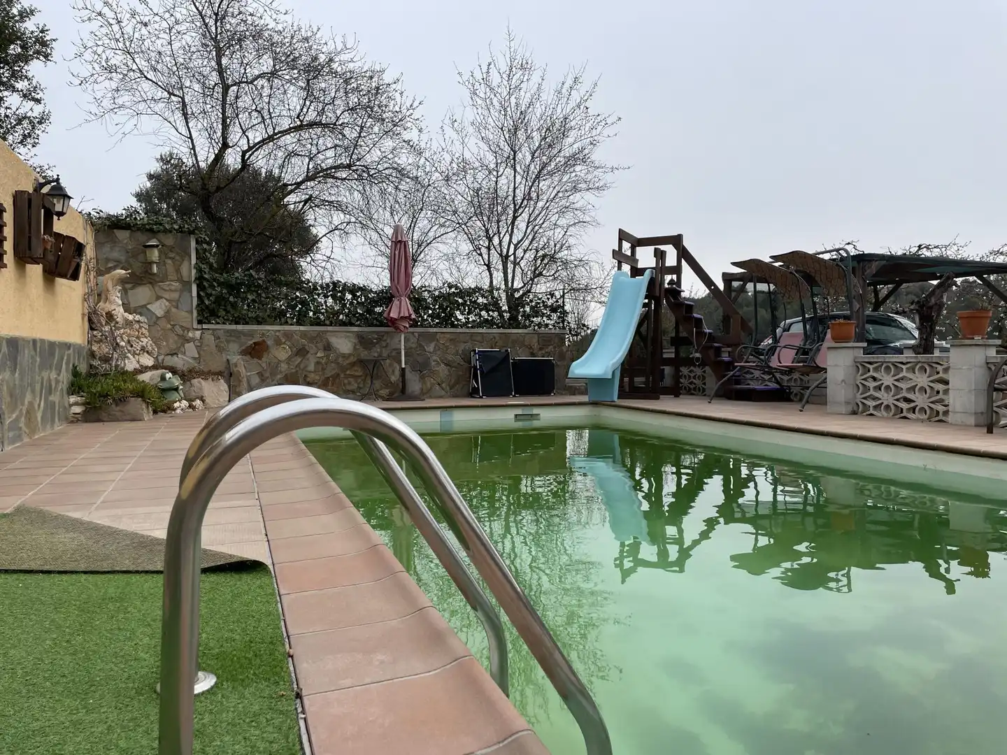 Swimming pool of Country homes for sale in Fonollosa  with Private garden, Terrace and Storage room