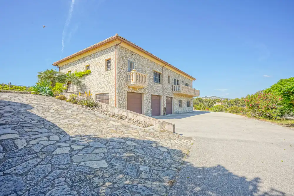 Vista exterior de Casa o xalet en venda en Jávea / Xàbia amb Terrassa i Piscina
