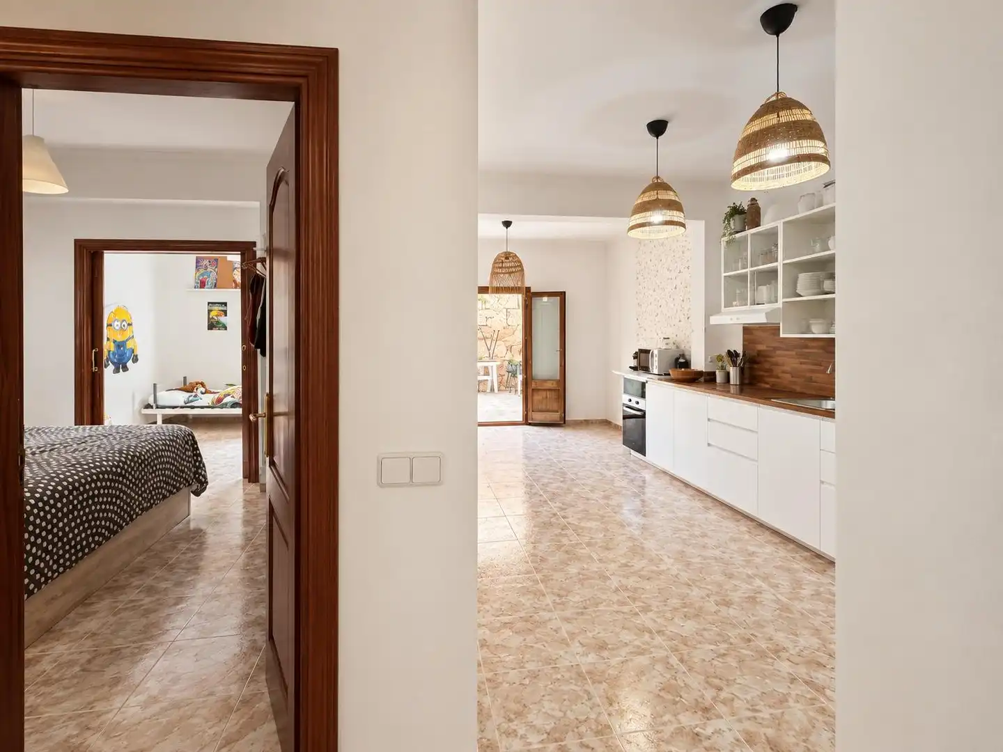 Chalet con terraza en venta en Campos poble