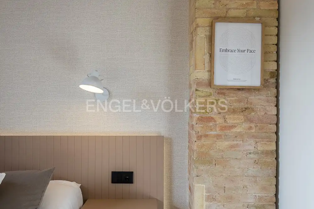 Bedroom of Flat for rent in Valencia  with Air Conditioner, Heating and Terrace