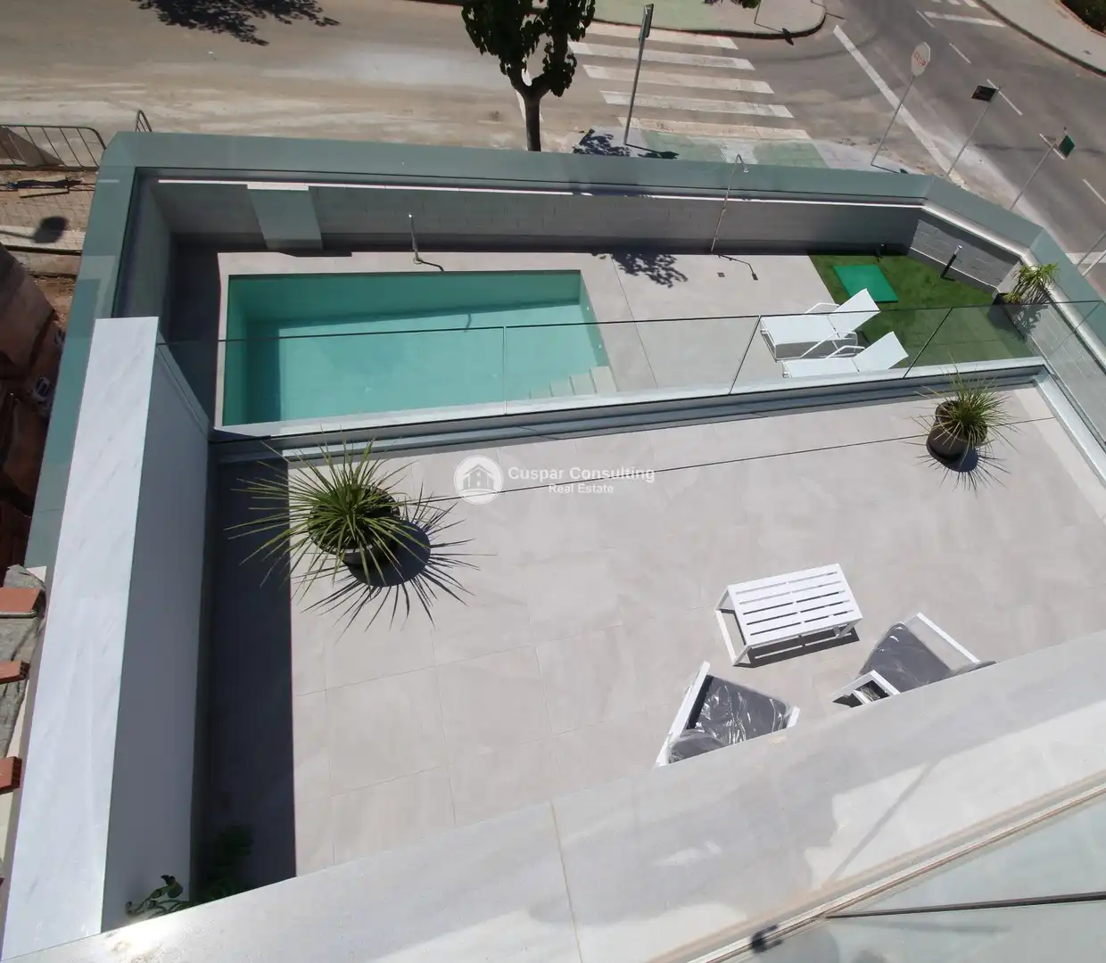 Piscina de Casa o xalet en venda en Pilar de la Horadada amb Aire condicionat, Calefacció i Jardí privat
