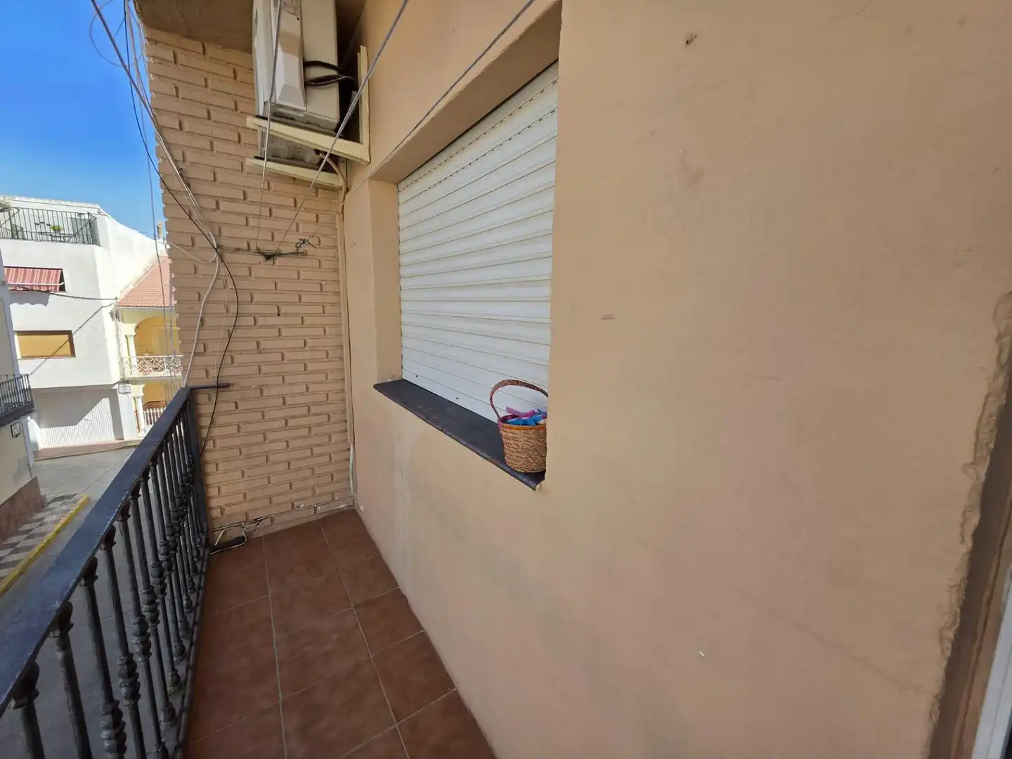 Balcony of Flat for sale in Cuevas Bajas  with Air Conditioner, Heating and Furnished