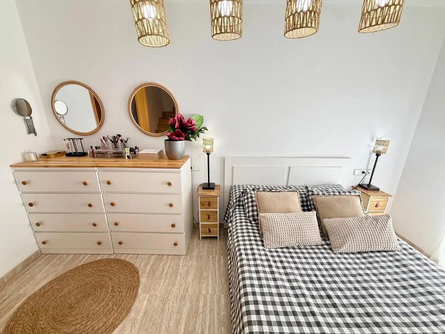 Schlafzimmer von Maisonette zum Verkauf in Vícar mit Klimaanlage, Heizung und Abstellraum