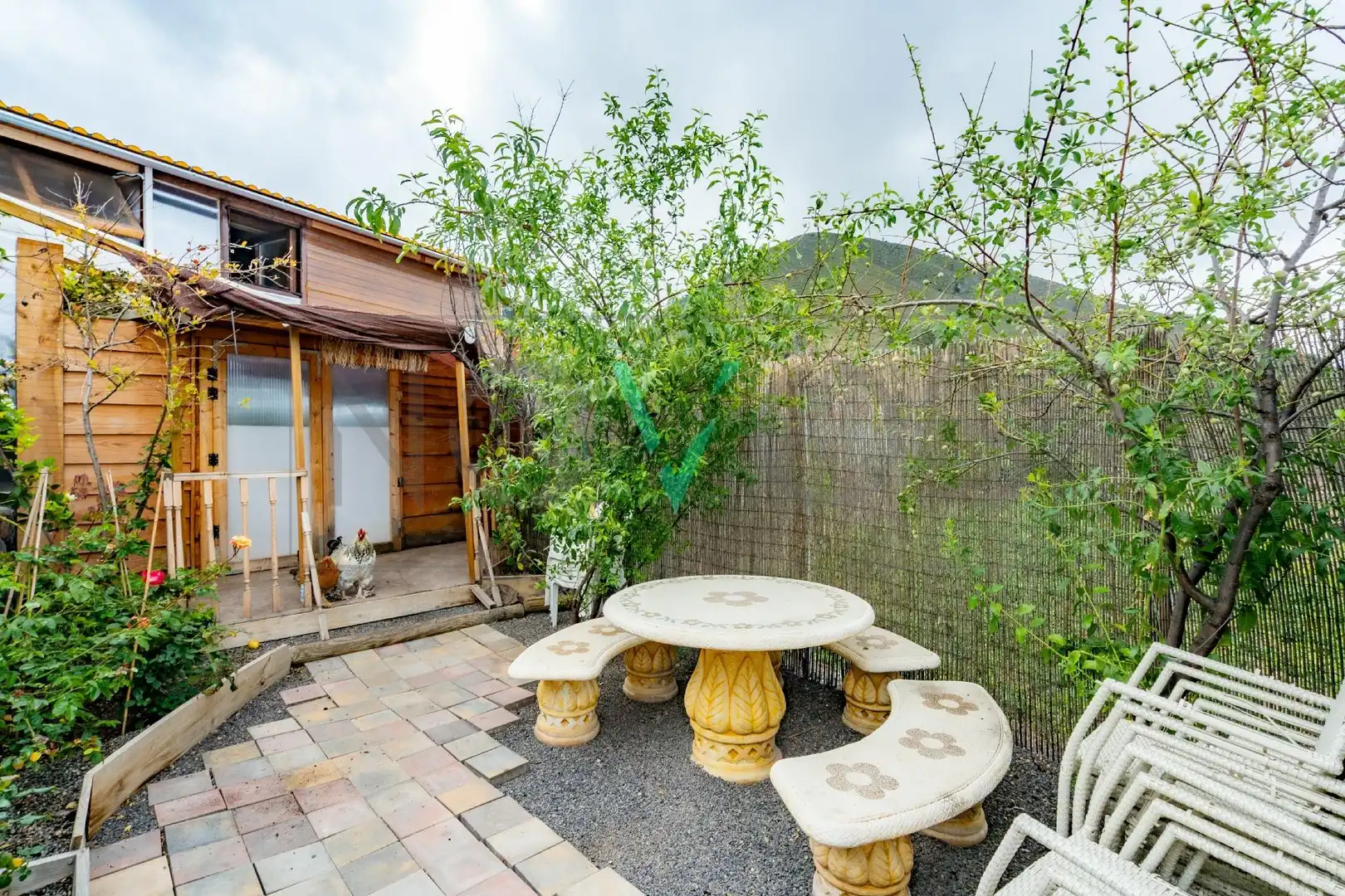 Terrassa de Finca rústica en venda en Guía de Isora amb Aire condicionat, Jardí privat i Terrassa