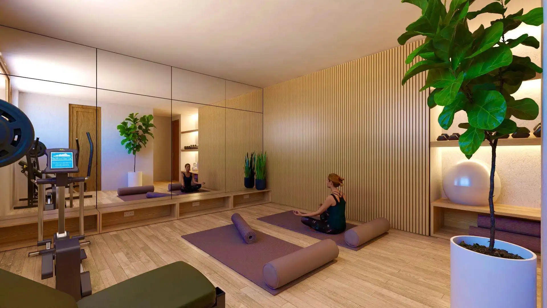 Sala de estar de Edificio en venta en Fuengirola