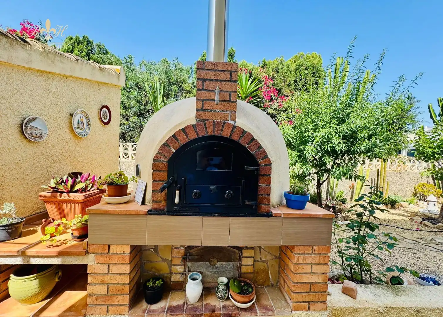 Garden of Houses for sale in L'Alfàs del Pi  with Air Conditioner, Heating and Terrace