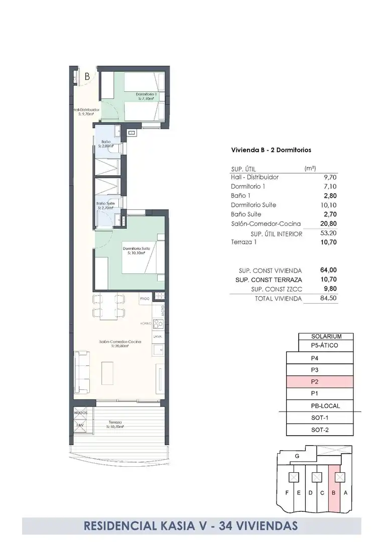 Apartment with terrace for sale in Playa del Cura, imagen 15