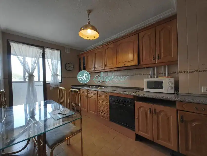 Küche von Wohnung zum Verkauf in Segovia mit Heizung, Parkett und Terrasse