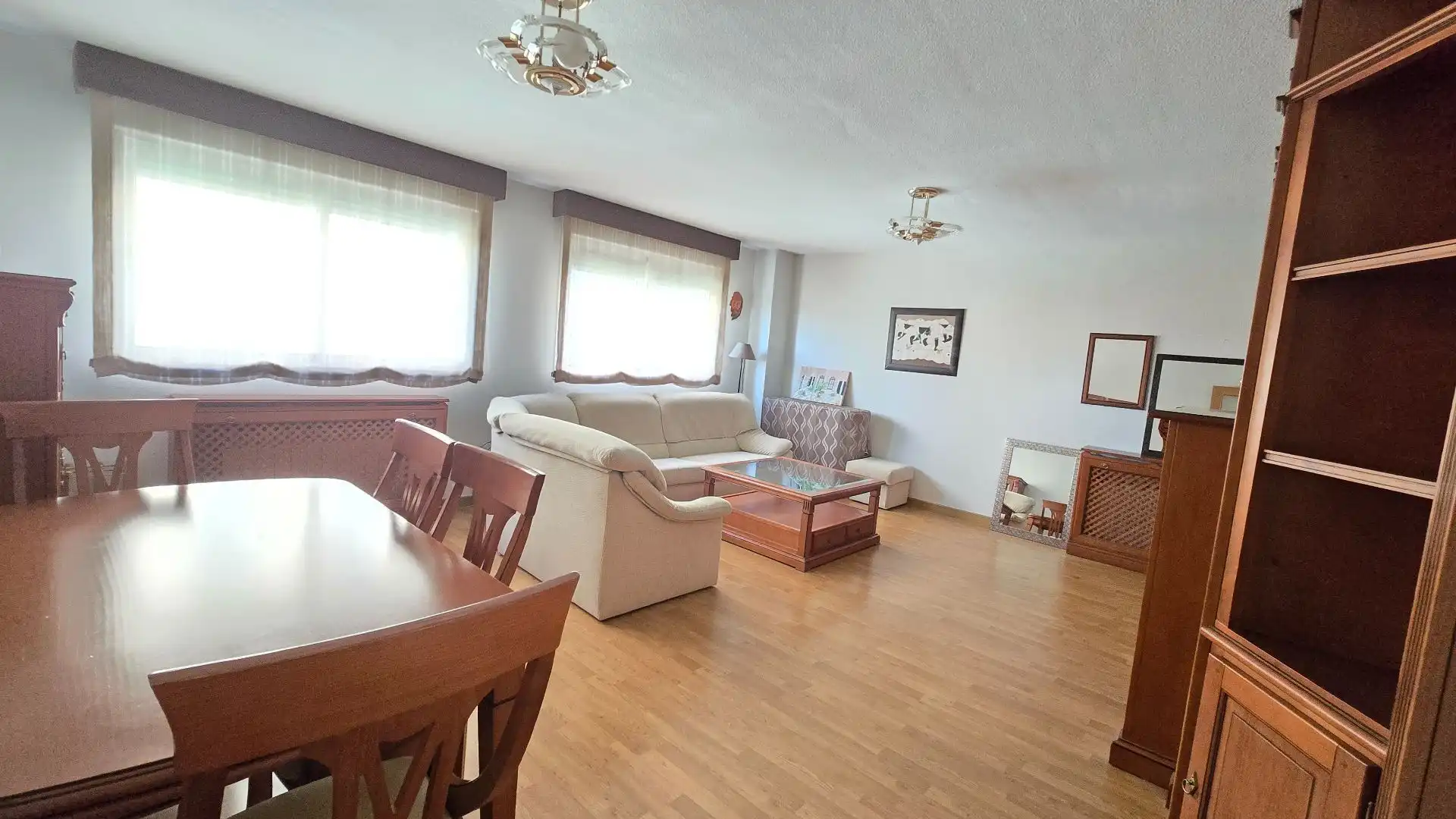 Living room of Flat for sale in Parla  with Heating, Terrace and Storage room