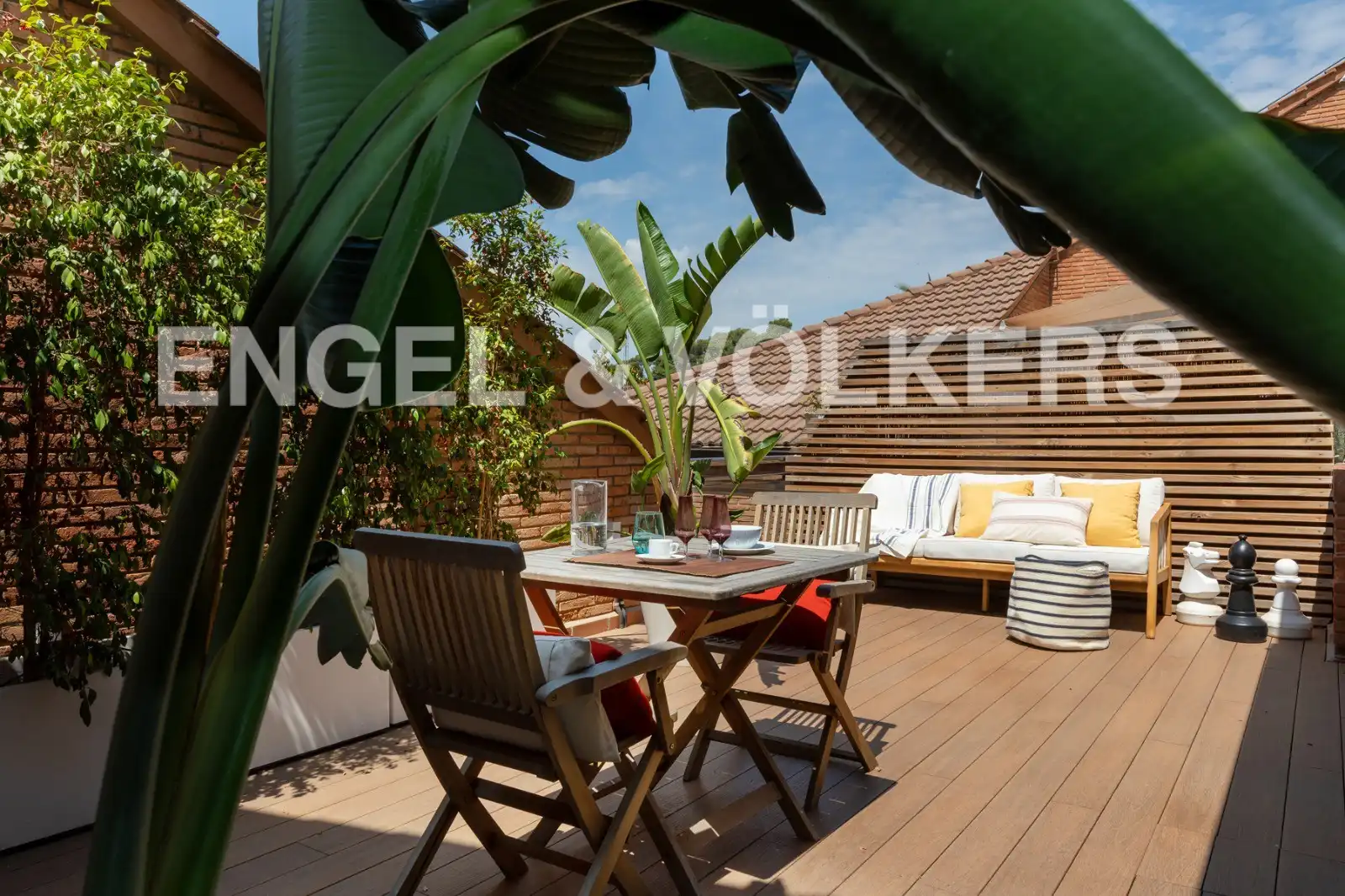 Terrace of Houses for rent in La Miranda - Can Candeler 