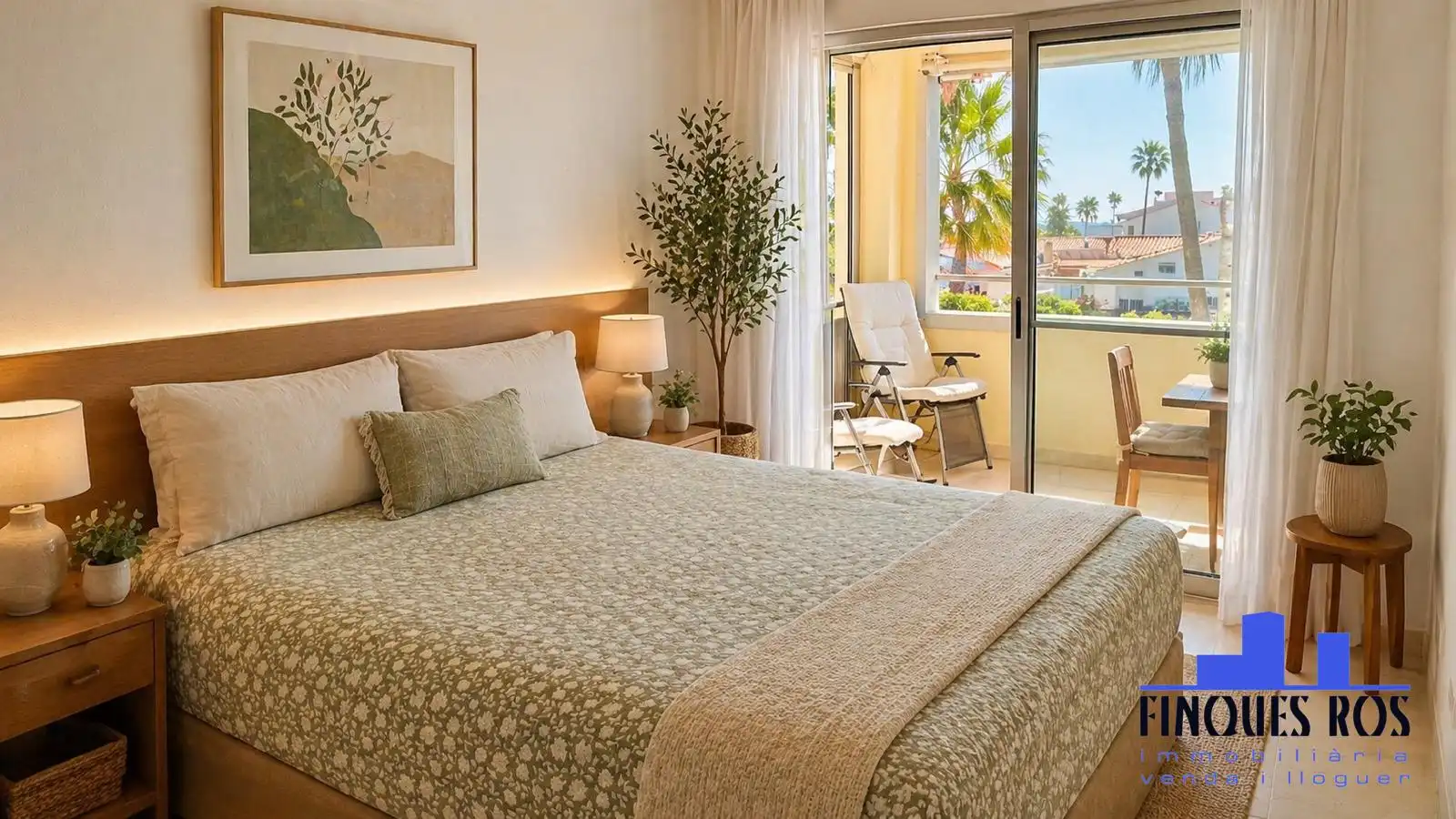 Bedroom of Apartments for rent in Vinaròs  with Air Conditioner, Heating and Storage room