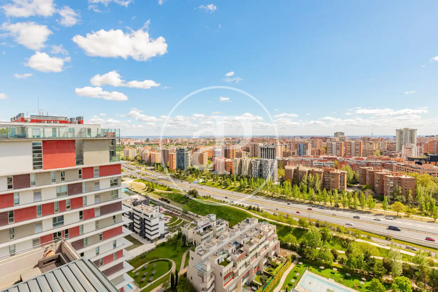 Exterior view of Flat for sale in Madrid  with Air Conditioner, Heating and Private garden