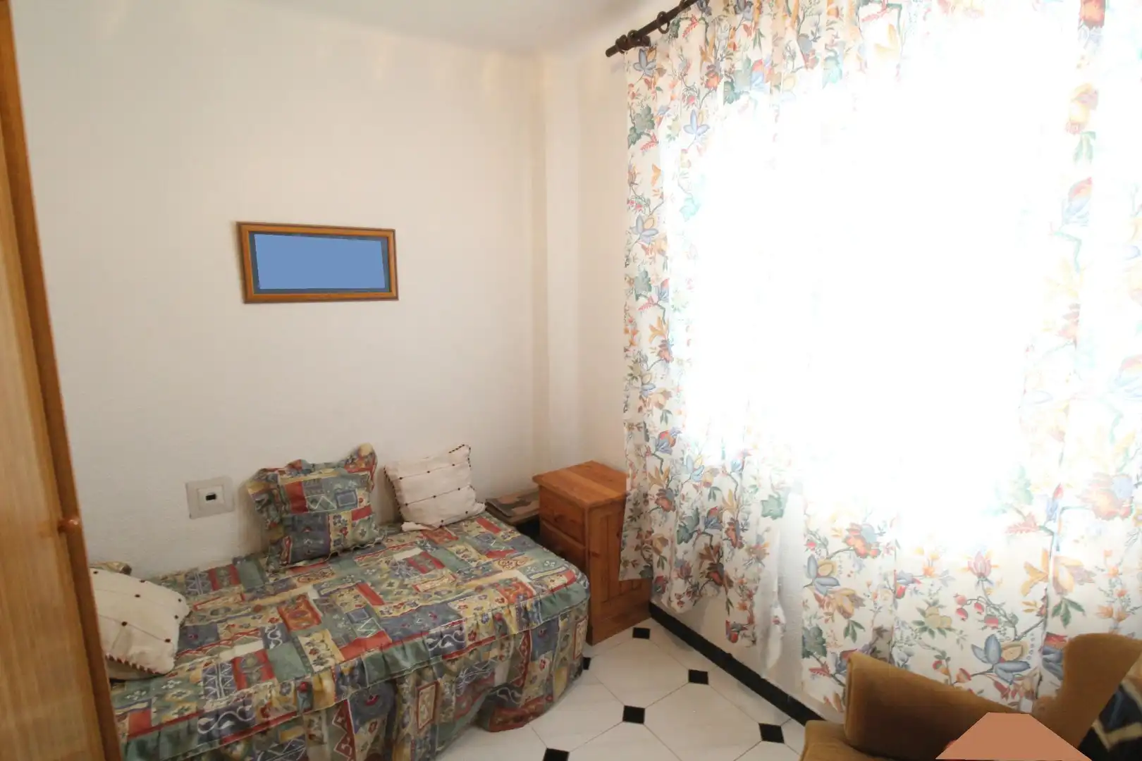 Bedroom of Flat for sale in Málaga