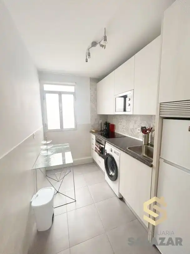 Kitchen of Flat for rent in Bilbao   with Balcony