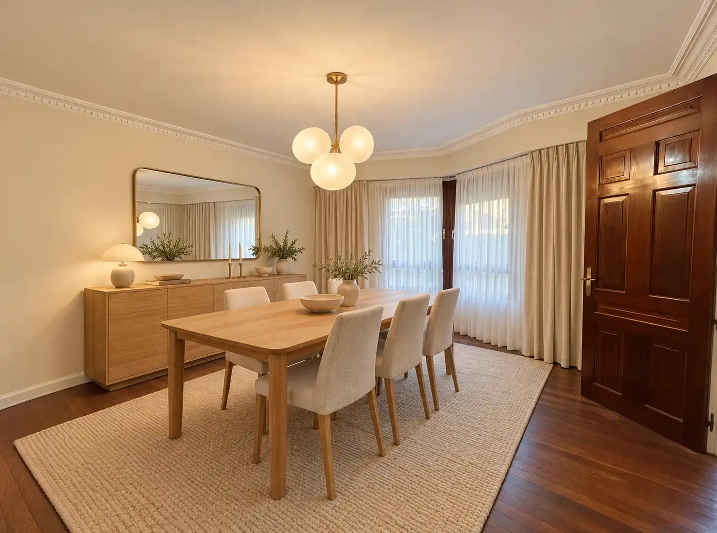 Esszimmer von Wohnung zum Verkauf in Neguri 
