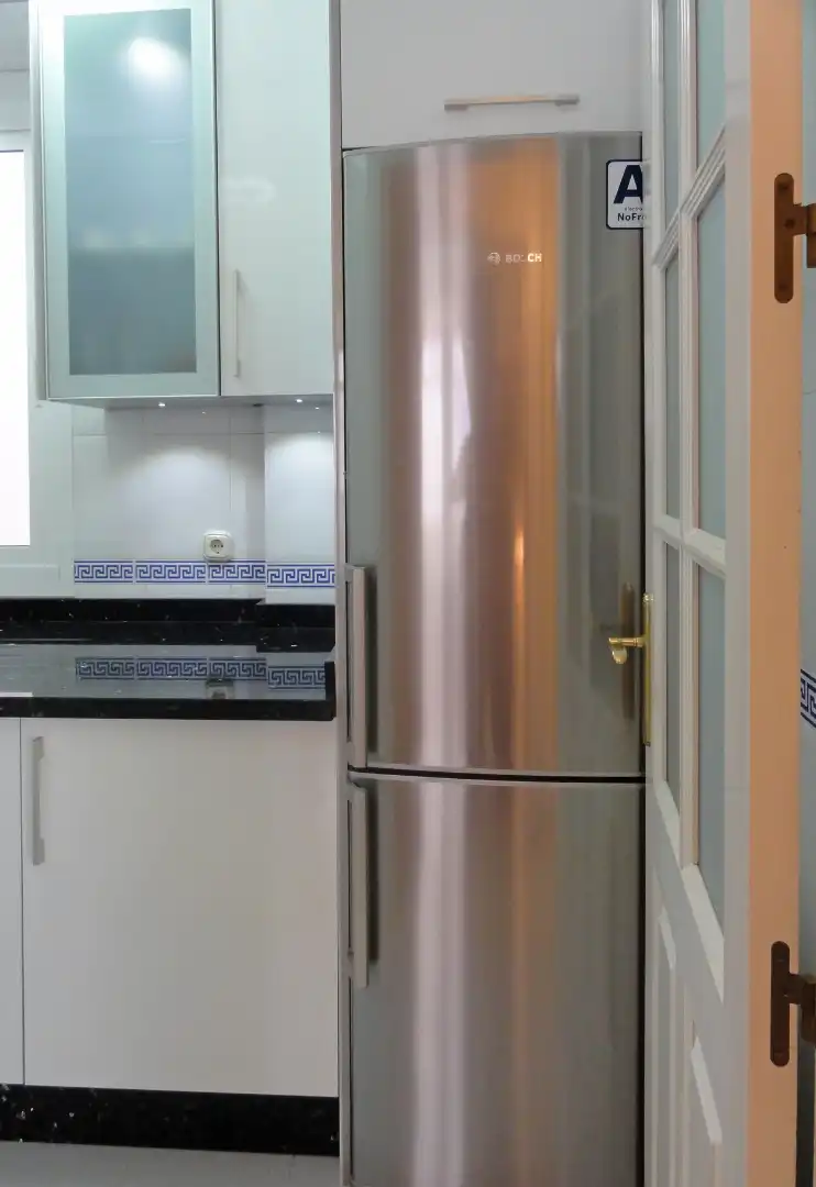 Kitchen of Flat for rent in Málaga  with Air Conditioner, Furnished and Oven