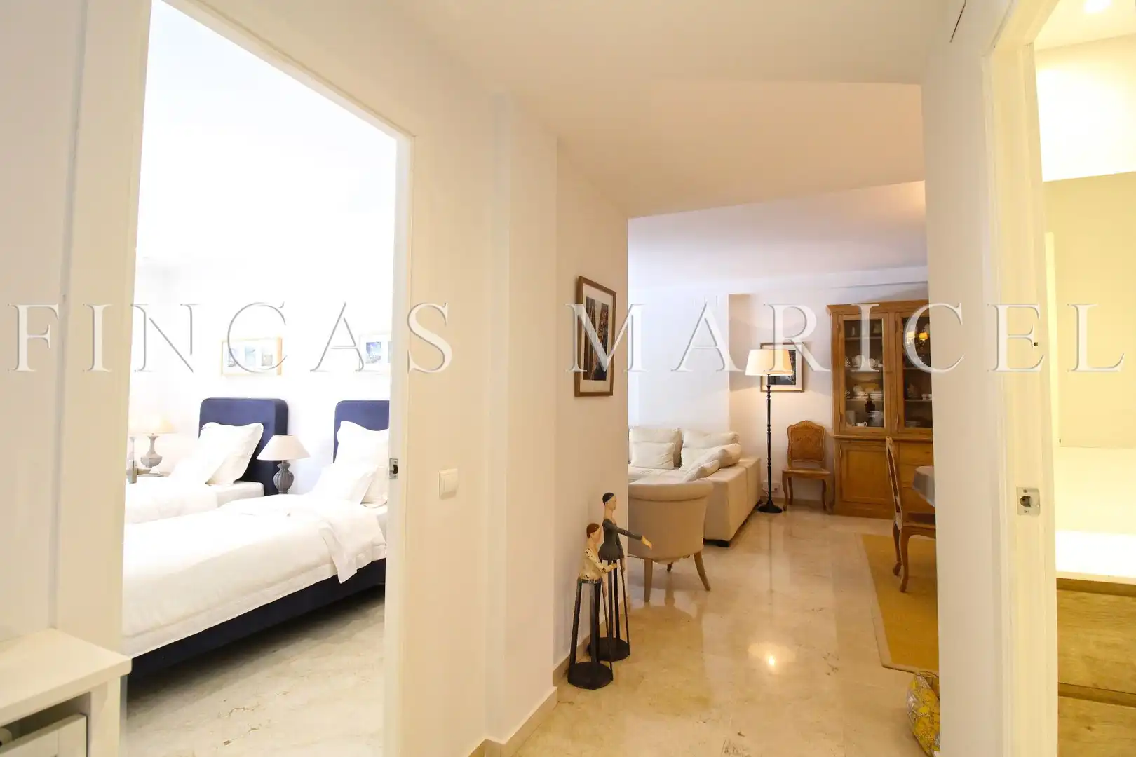 Schlafzimmer von Wohnung zum Verkauf in Sitges mit Klimaanlage, Heizung und Terrasse