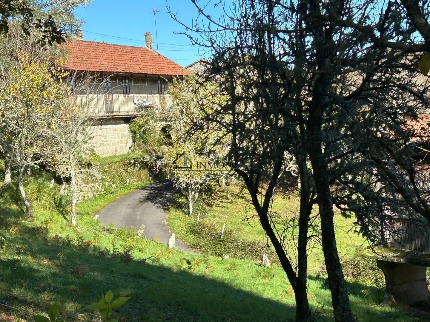 Vista exterior de Casa o xalet en venda en Cerdedo amb Jardí privat