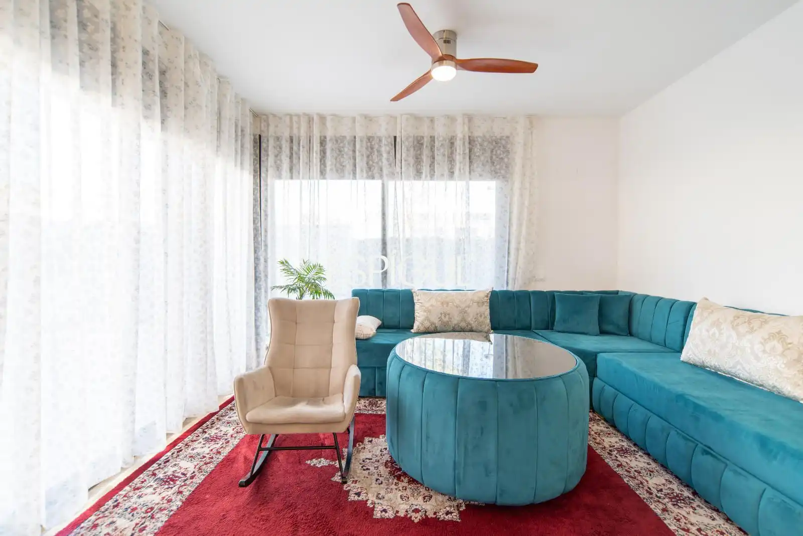 Living room of Flat for sale in Vilablareix  with Air Conditioner, Heating and Terrace