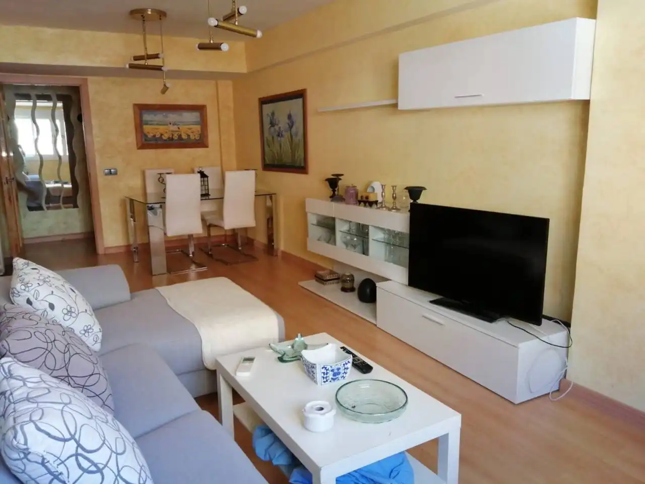 Sala de estar de Piso en venta en Móstoles con Aire acondicionado, Calefacción y Trastero