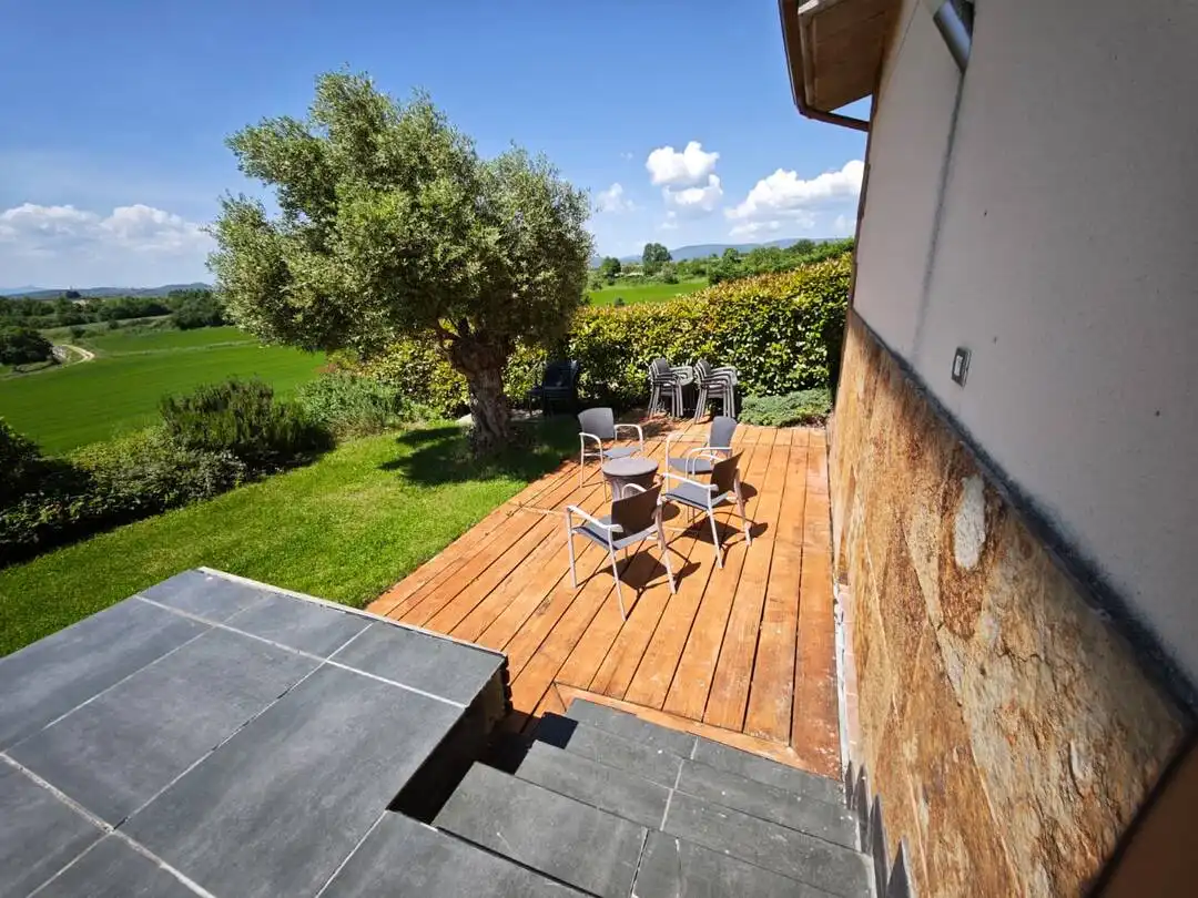 Terraza de Casa o chalet en venta en Elburgo / Burgelu con Calefacción, Jardín privado y Terraza