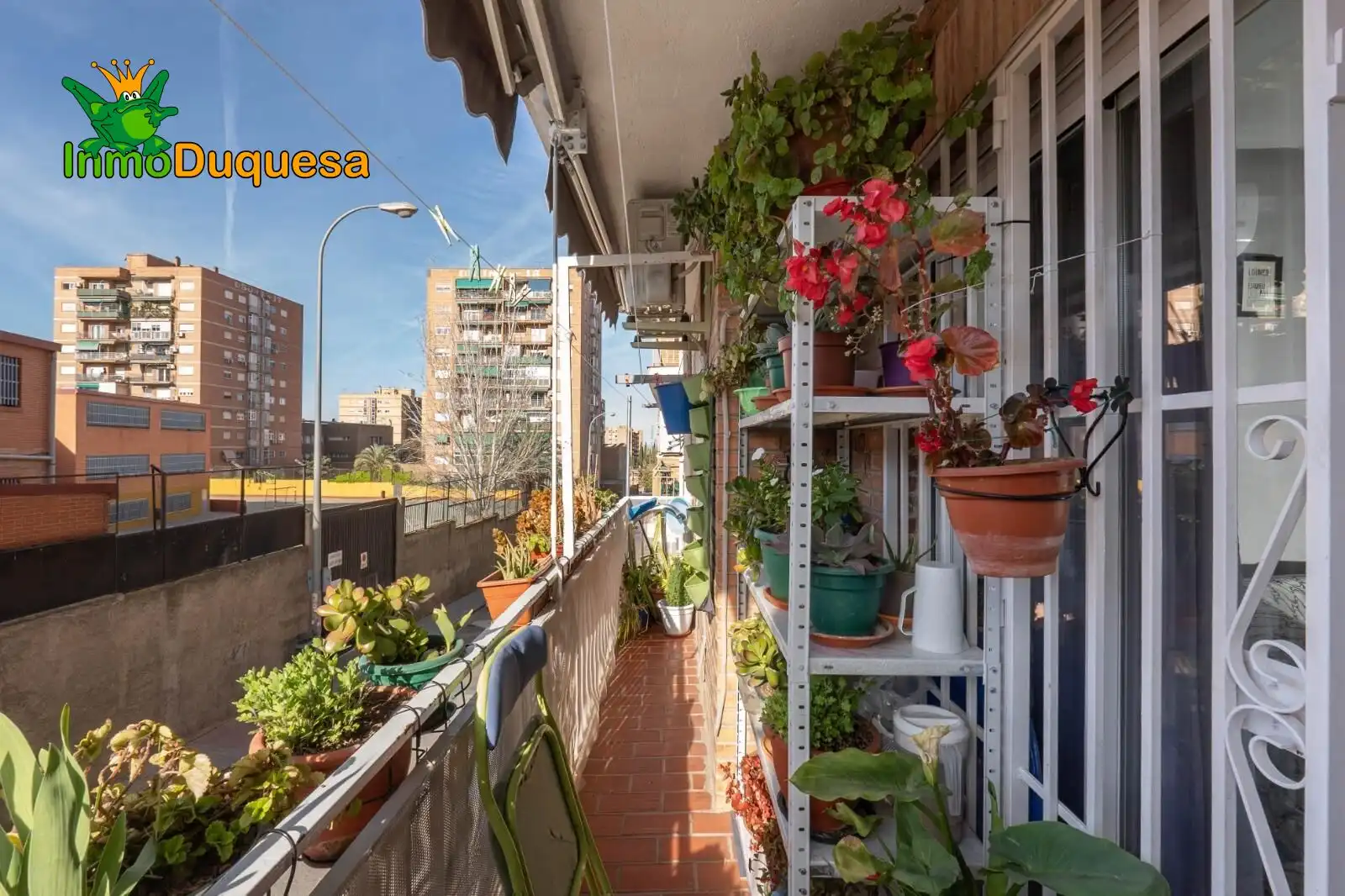 Balcony of Flat for sale in Granada  with Air Conditioner, Heating and Terrace