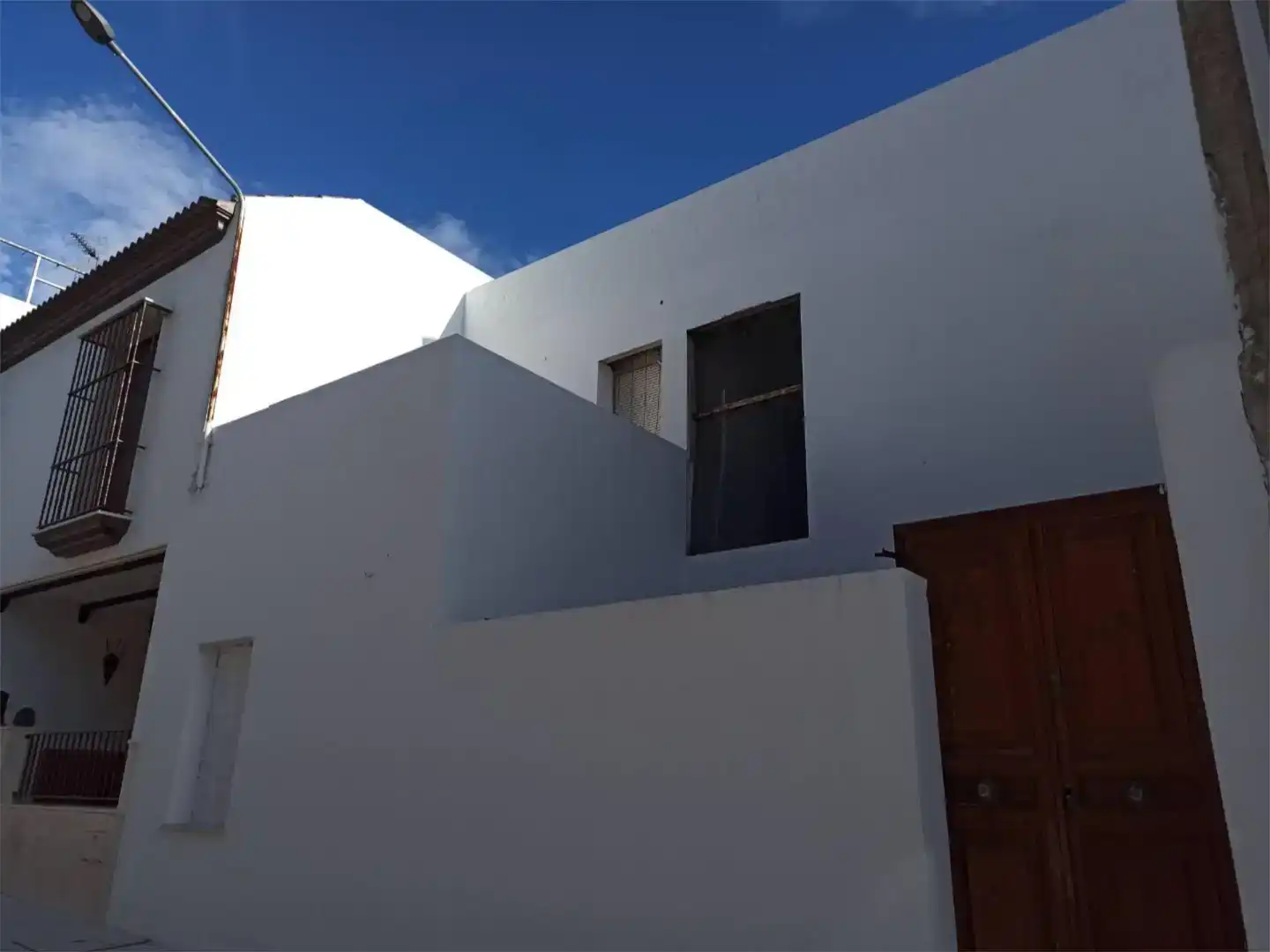 Vista exterior de Piso en venta en Gilena