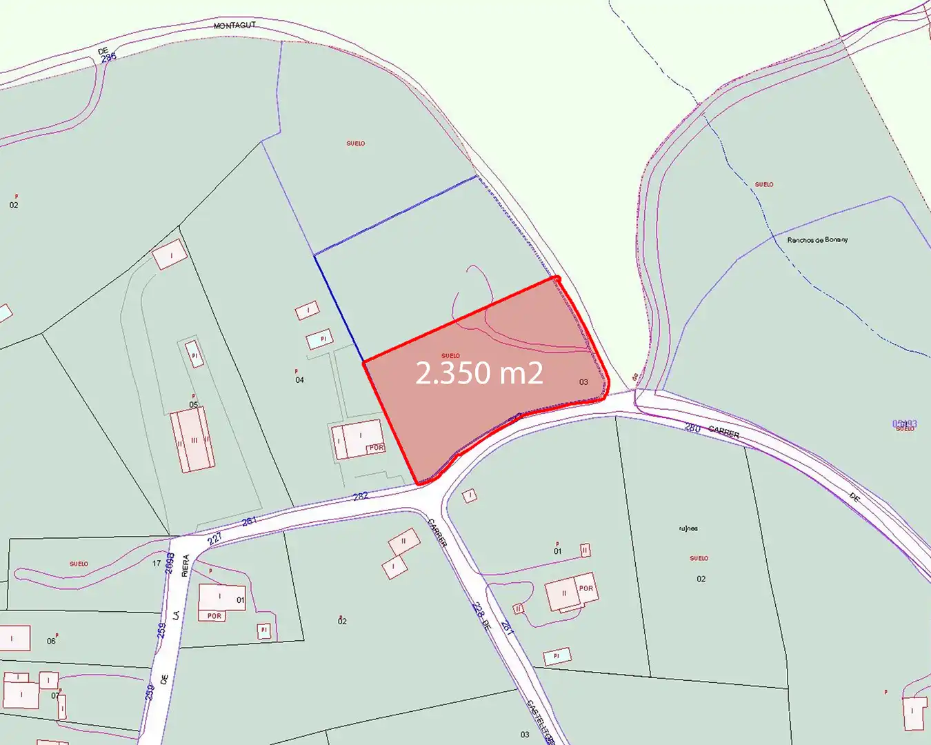Terreno residenziale in vendita a Carrer de la Riera 283, imagen 4