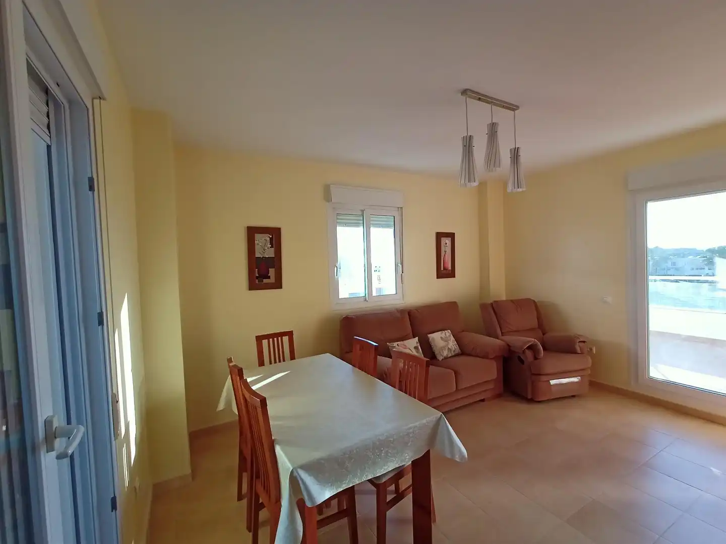 Sala de estar de Ático en venta en El Ejido