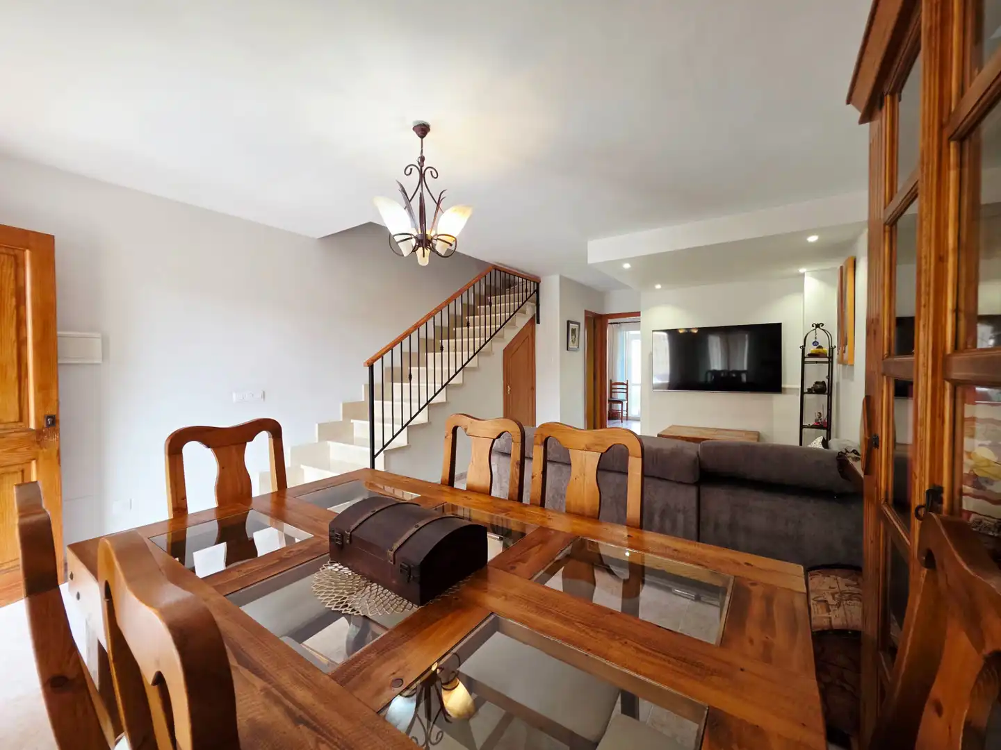 Comedor de Casa adosada en venta en Marratxí con Aire acondicionado, Calefacción y Jardín privado