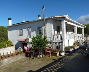 Vista exterior de Casa o xalet en venda en Vacarisses amb Aire condicionat, Terrassa i Piscina