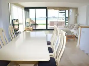 Esszimmer von Maisonette zur Miete in Torredembarra mit Klimaanlage, Heizung und Terrasse