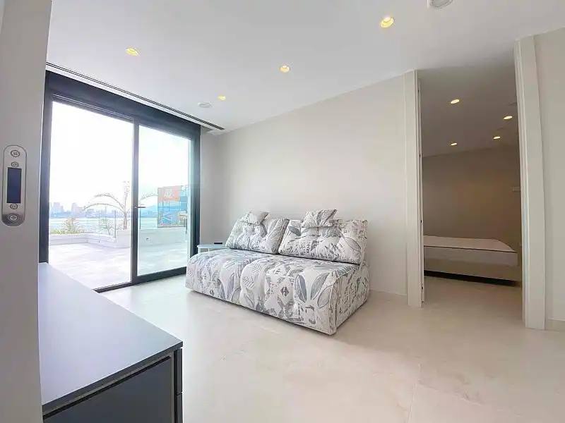 Living room of Duplexes for sale in Benidorm  with Air Conditioner and Swimming Pool