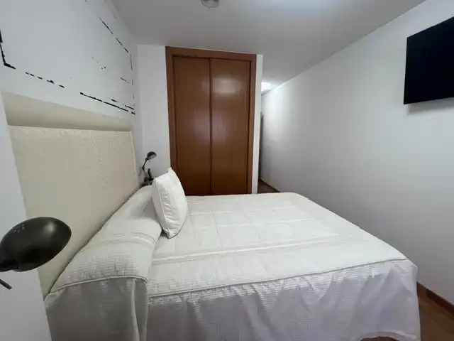 Bedroom of Flat for sale in A Coruña Capital   with Heating, Parquet flooring and Terrace