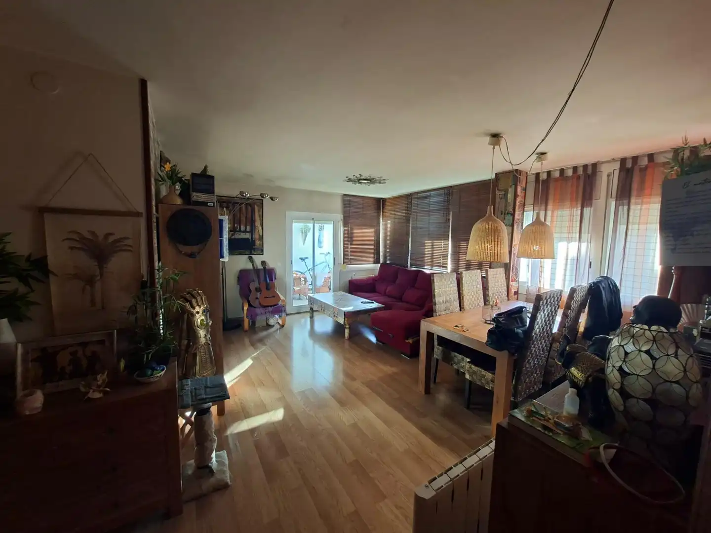 Sala d'estar de Pis en venda en Vilafranca del Penedès amb Calefacció, Parquet i Terrassa