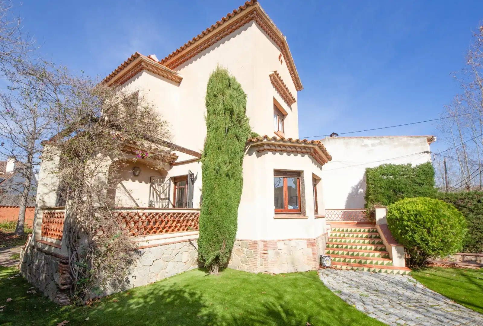 Vista exterior de Casa o chalet en venta en Argentona con Calefacción, Jardín privado y Terraza