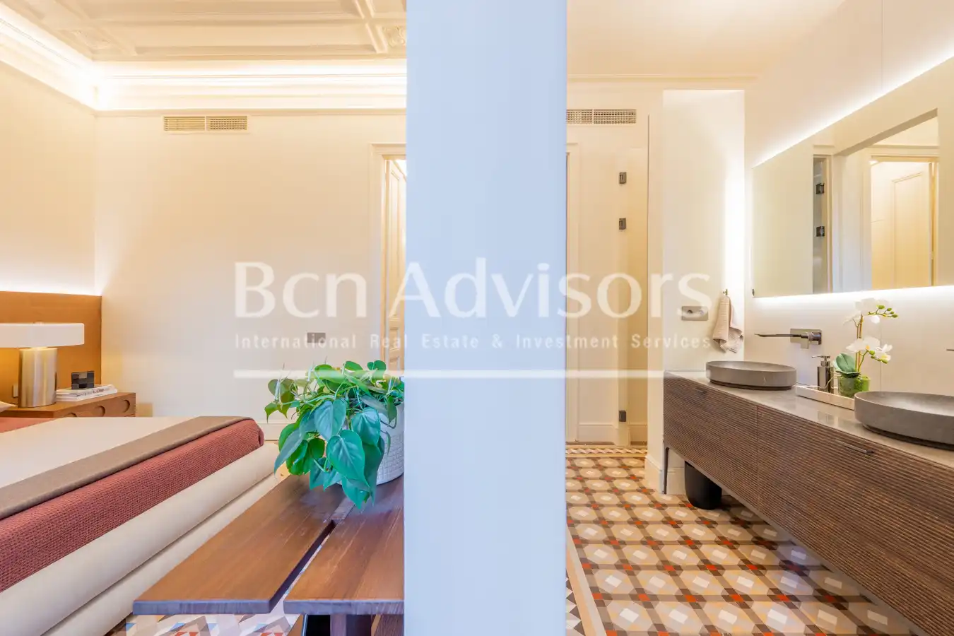 Dormitori de Apartament en venda en Barcelona amb Aire condicionat, Calefacció i Terrassa