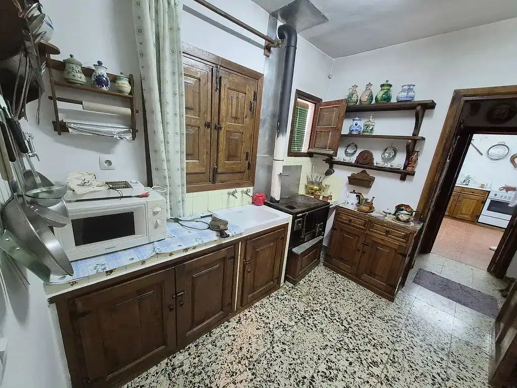 Cocina de Casa adosada en venta en Santa María de la Alameda con Jardín privado y Terraza