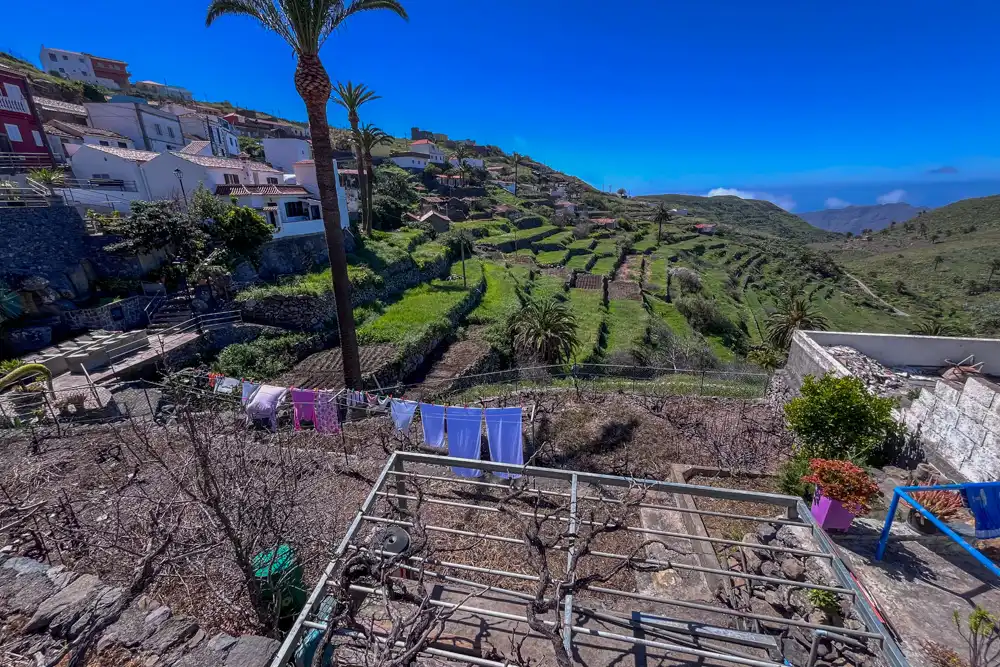 Vista exterior de Finca rústica en venta en Vallehermoso con Terraza