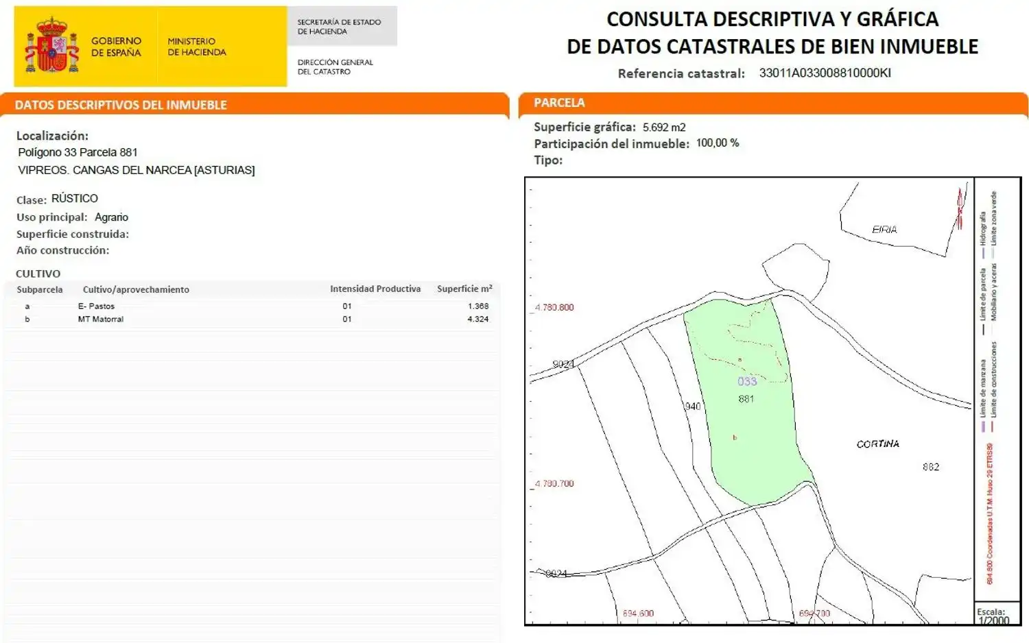 Residencial en venda en Cangas del Narcea