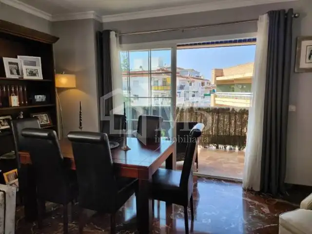 Dining room of Flat for sale in Nerja  with Air Conditioner, Terrace and Furnished
