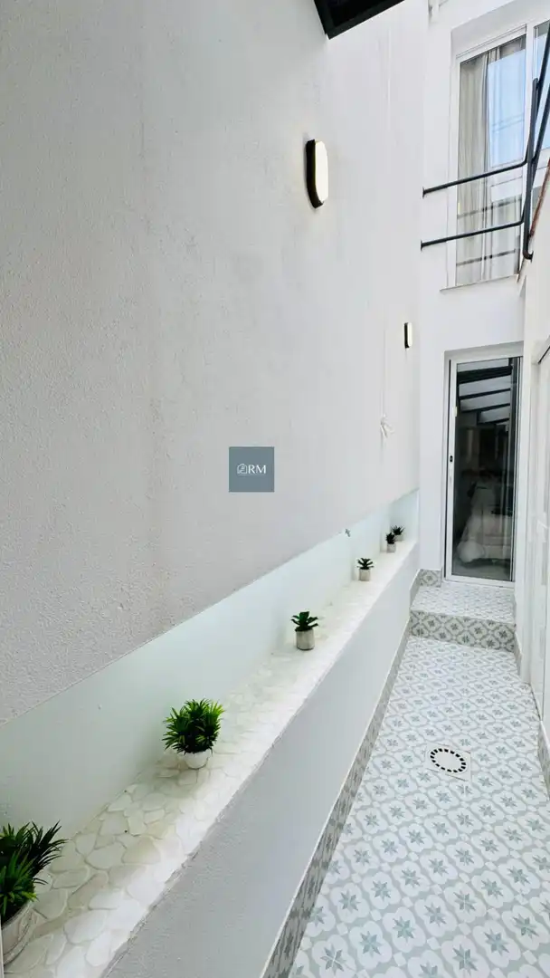 Baño de Apartamento de alquiler en Sanlúcar de Barrameda con Aire acondicionado, Amueblado y Balcón