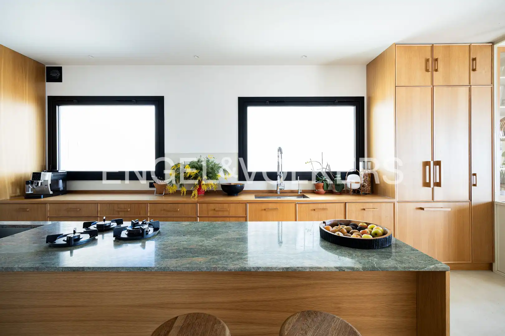 Kitchen of Houses for rent in Caldes d'Estrac  with Air Conditioner, Heating and Private garden