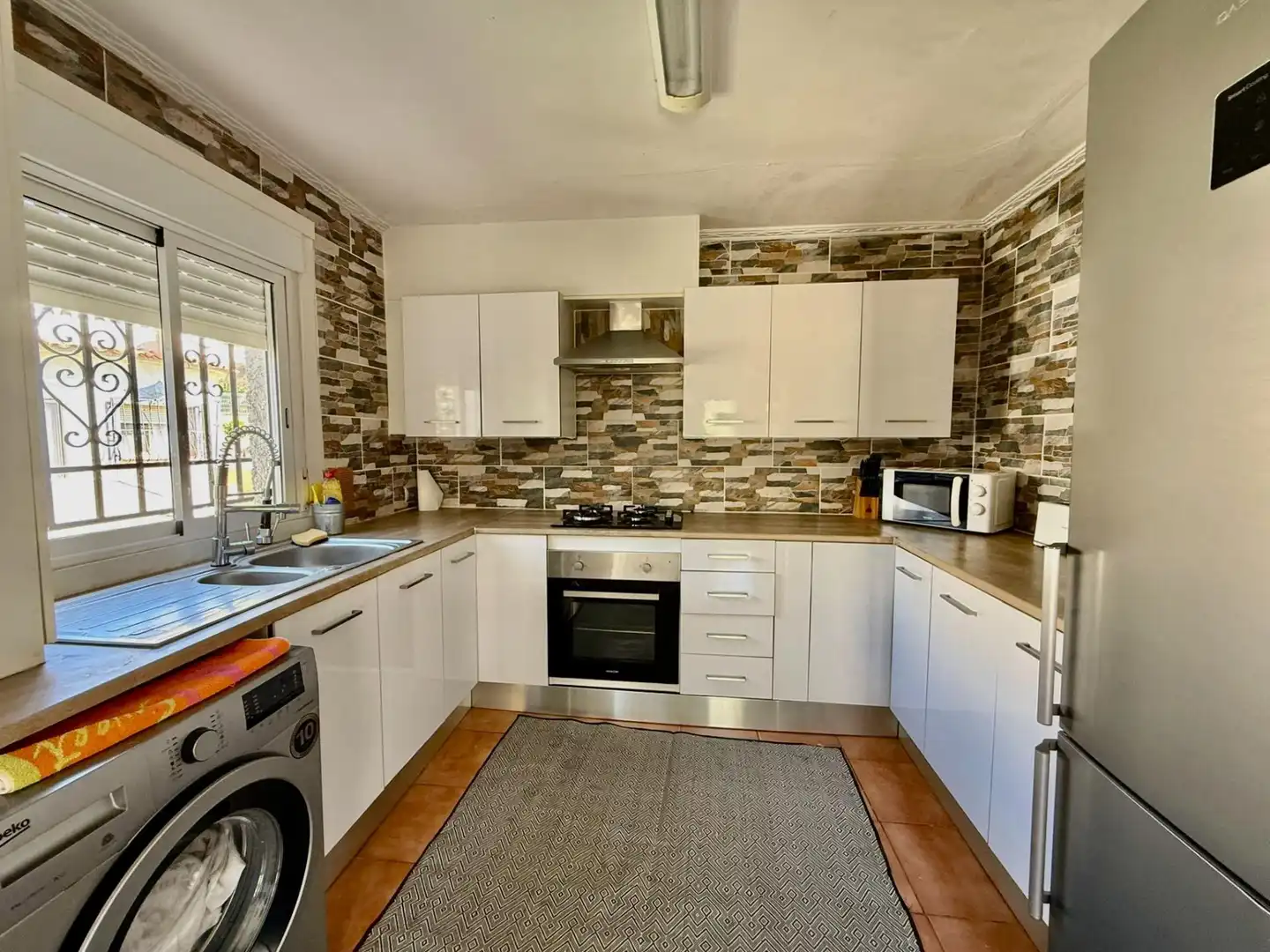 Cocina de Casa o chalet en venta en Orxeta con Aire acondicionado, Jardín privado y Terraza