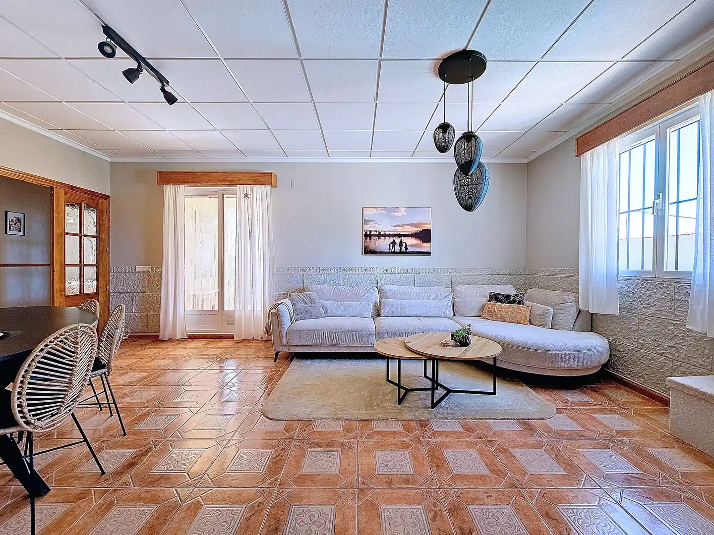Sala d'estar de Casa o xalet en venda en Caudete amb Terrassa