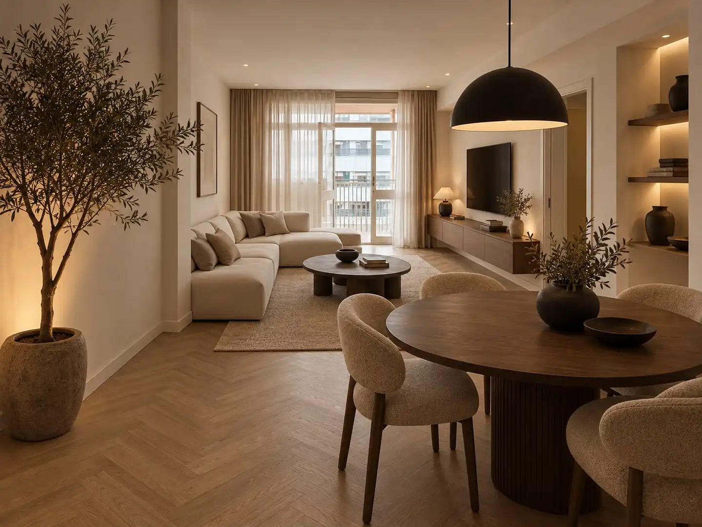 Sala de estar de Piso en venta en Centre  