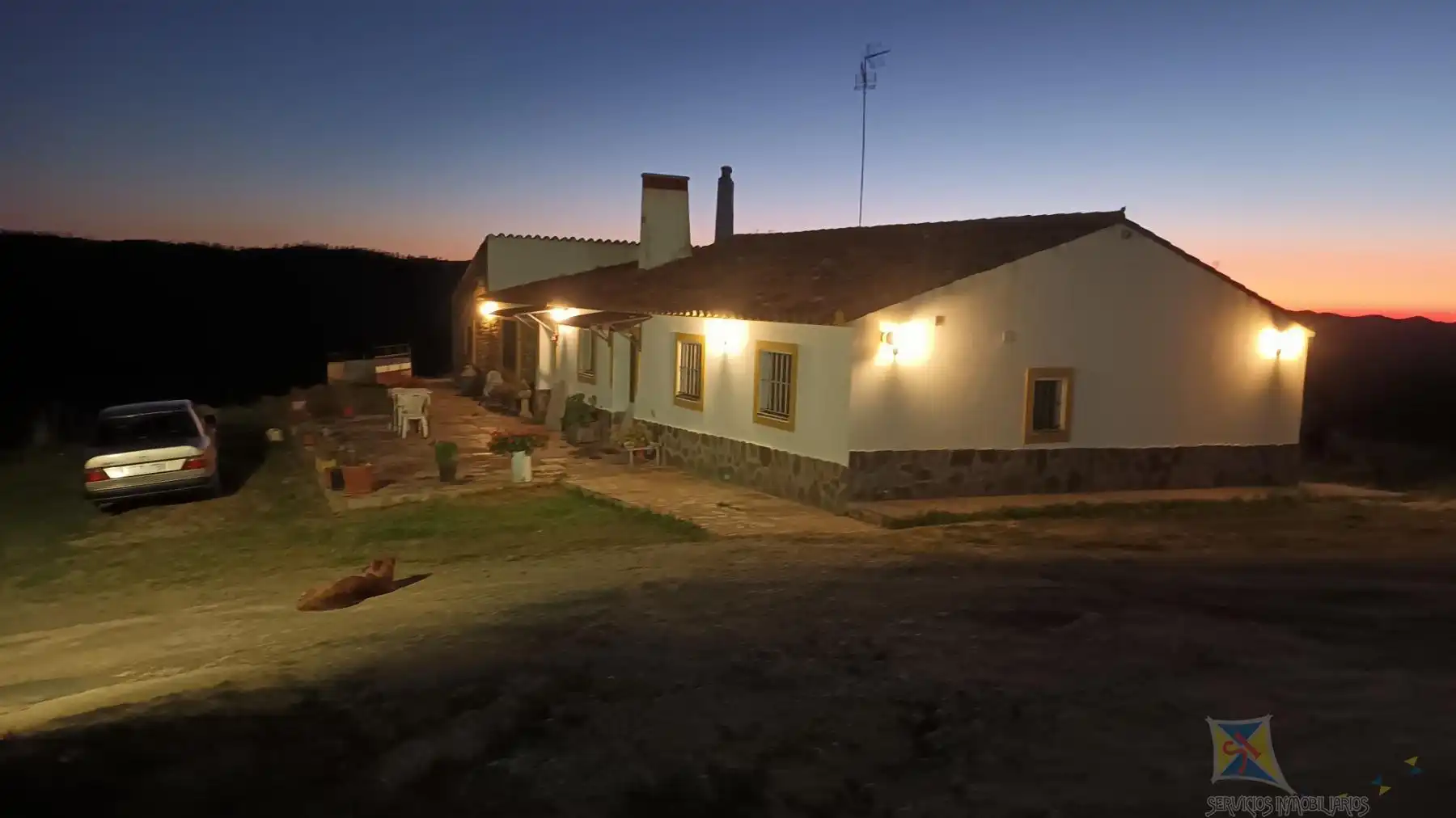 Vista exterior de Finca rústica en venta en Encinasola